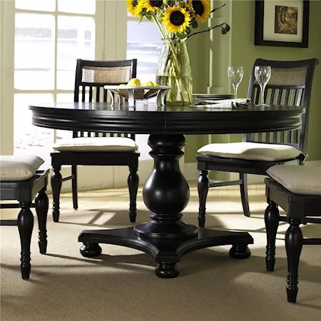 Round Pedestal Dining Table